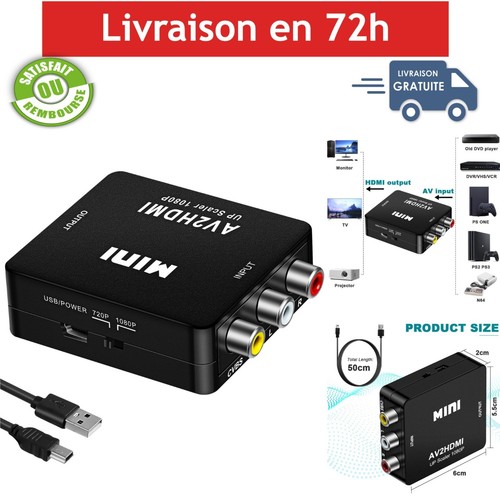 Adaptateur rca hdmi - adaptateur,