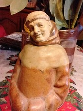 Belle bouteille Céramique Grés signée DENBAC au moine numéro 607