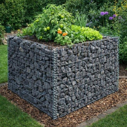 Gabionenhochbeet lit - gabionenhochbeet,
