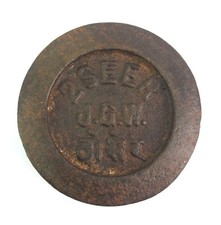 Balance En Fer Solide Antique Outil Décoratif De Commerce Lourd. G15-257