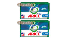 Lot 78 Pods ARIEL Allin1+ "ALPINE" Capsule Pack Lessive Lavage Original Parfum+