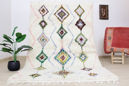Tapis marocain laine - marocain, en