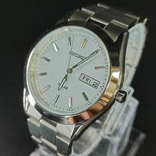 Montre-bracelet pour homme SEIKO Spirit V158 blanche solaire boîtier en...