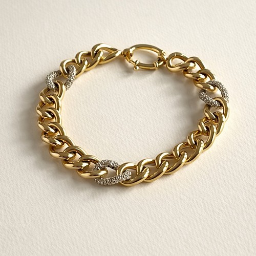 Bracelet maillons cz - à,