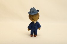 Poupée "Messenmänchen" mit pfeife. Poupée foire de Leipzig