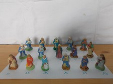 ANCIEN 16 santons de CRÈCHE