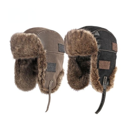 Hommes aviateur russe ushanka - hommes,