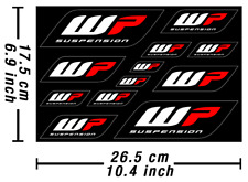 WP Forks Decals Stickers Heavy