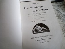 Pour devenir Fort.. et le Rester - Manuel de culture physique de l’homme EO