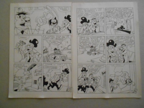 Lot planches originales - lot,