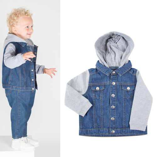 Larkwood veste jean avec - en,