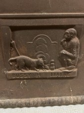 Plaque cheminée ancienne - de,
