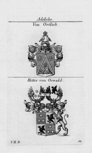 1820 ortlieb oswald - oswald, blason