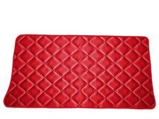 Matelassé Cuir éco ROUGE