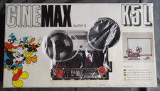 Jouet Ancien Boite Disney Projecteur Cinemax  Super 8 CINEMAX K5L IGC Italy.