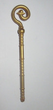 PLAYMOBIL  crosse doré eveque