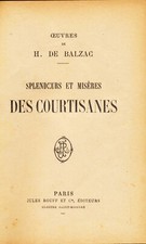 HONORE DE BALZAC SPLENDEURS ET