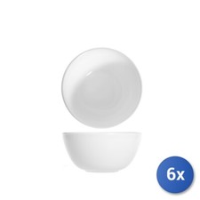 6X Ramequin En Verre Opale