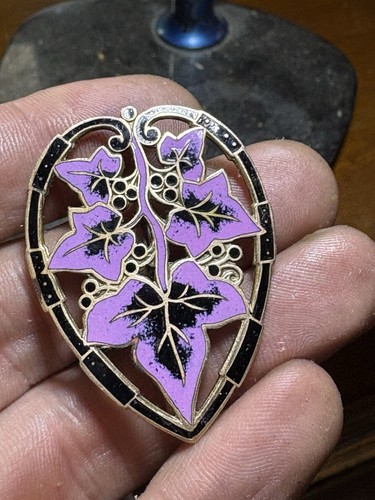 Broche art nouveau - art, bronze