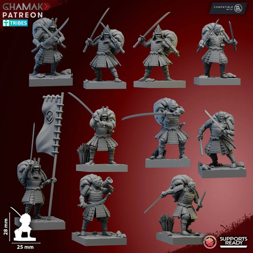 Katana samurai socle - katana,