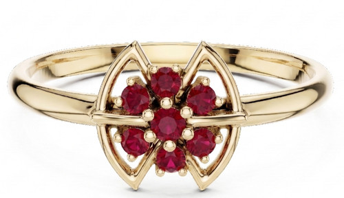Petite bague exquise 14 - petite, or