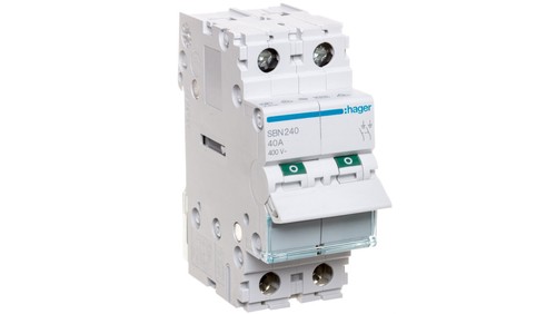 Disjoncteur modulaire 40a - 40a, 2p