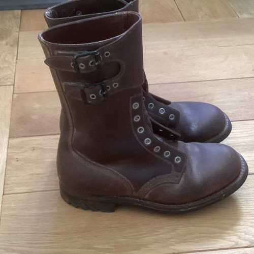 Rangers cuir marron fin