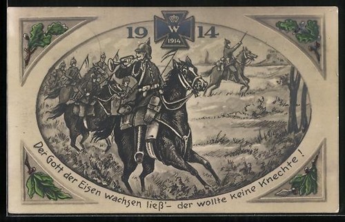 Soldat cavalerie cheval - de,