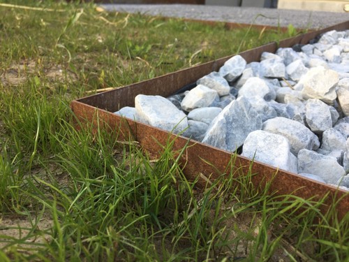 Bordures jardin acier - bordures,