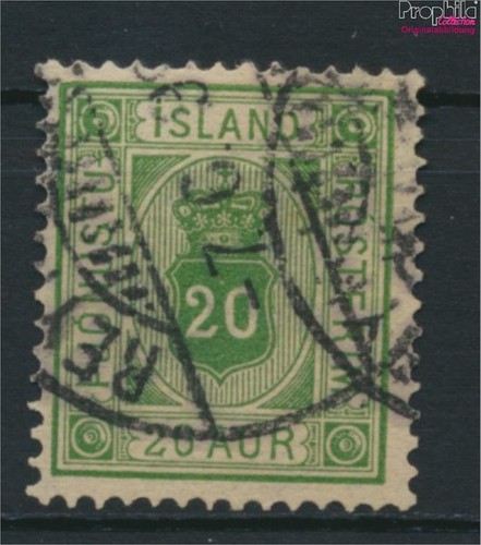 Islande d7a oblitéré 1876 - d7a,
