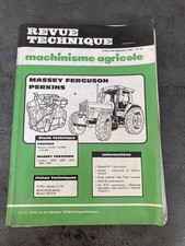 RTA revue technique agricole MASSEY FERGUSON tracteur 3050 3060 3070 3080 309J65