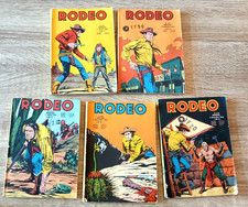 lot de 5  bd  RODEO  n°