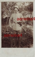Carte photo WW1 officier