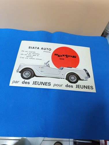 Siata auto spring 850 - ,