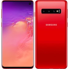 SAMSUNG Galaxy S10 128 Go Rouge Cardinal Reconditionné Très bon état