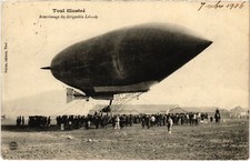 PC AVIATION DIRIGÉABLE LEBAUDY TOUL ATTERISSAGE (a53954)