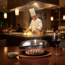 Cloche à Steak En Acier