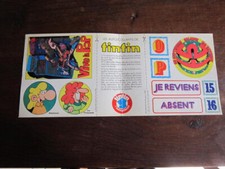 Autocollant sticker robin desbois beloiseau la princesse journal de TINTIN