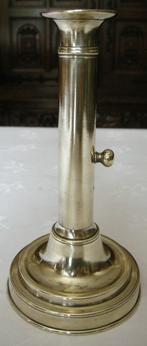 Grand bougeoir poussoir en - bougeoir, a