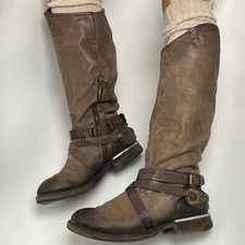 AS98 Harness Leather Boots