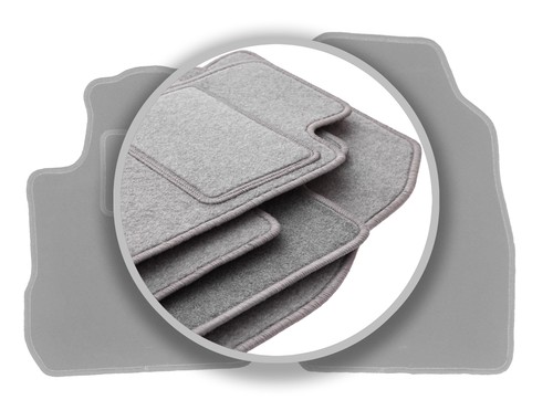 Tapis sol gris pour ford - pour, :