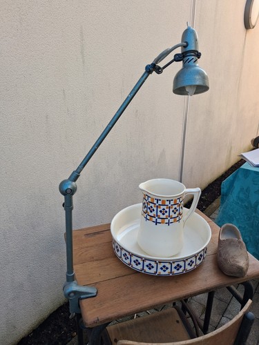 Ancienne lampe atelier - ancienne, d'atelier