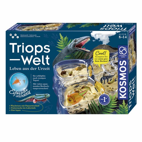 Kosmos triops welt urzeitkrebs - kosmos, triops-welt