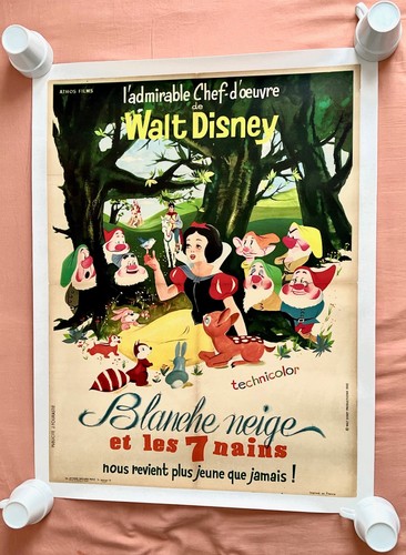 Affiche originale blanche - originale, "blanche