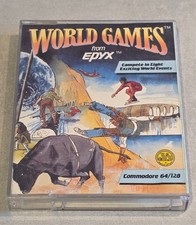 WORLD GAMES COMMODORE 64