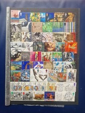 + de 50 Timbres Royaume-Uni  lot LV 80 )