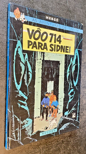 Rare tintin vôo 714 para - rare,