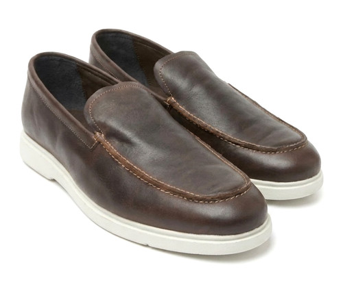 Mocassins enfiler cuir - en,