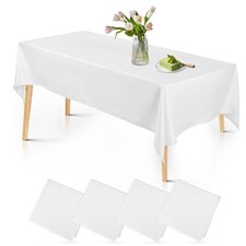4 pcs Nappes Blanche Jetables