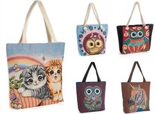 Sac de plage épaule femme grand fourre-tout d'été shopping voyage toile réutilisable douce